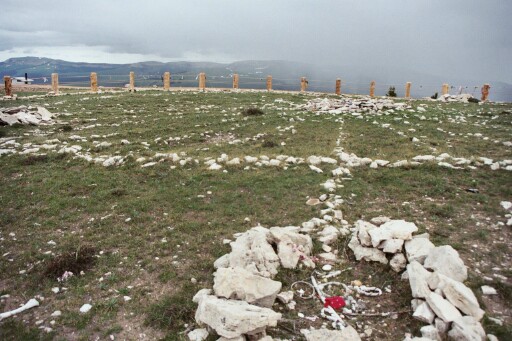 Medicine Wheel Big Horn Mountains Wyoming.