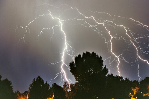 Lightning over Albuquerque NM